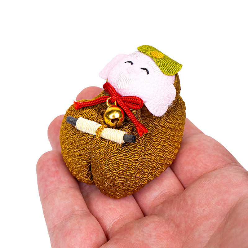 Japanse Otedama Pop Chirimen Jurojin