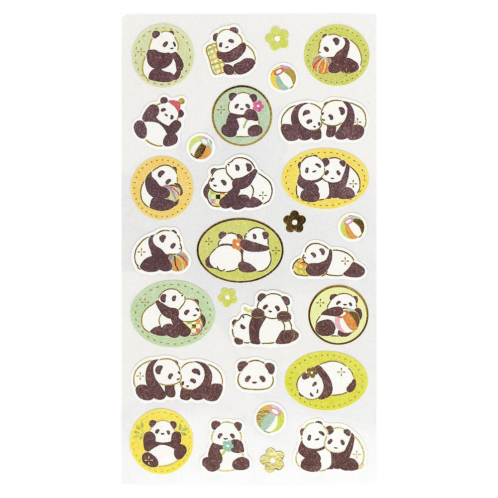 Japanse Pandastickers