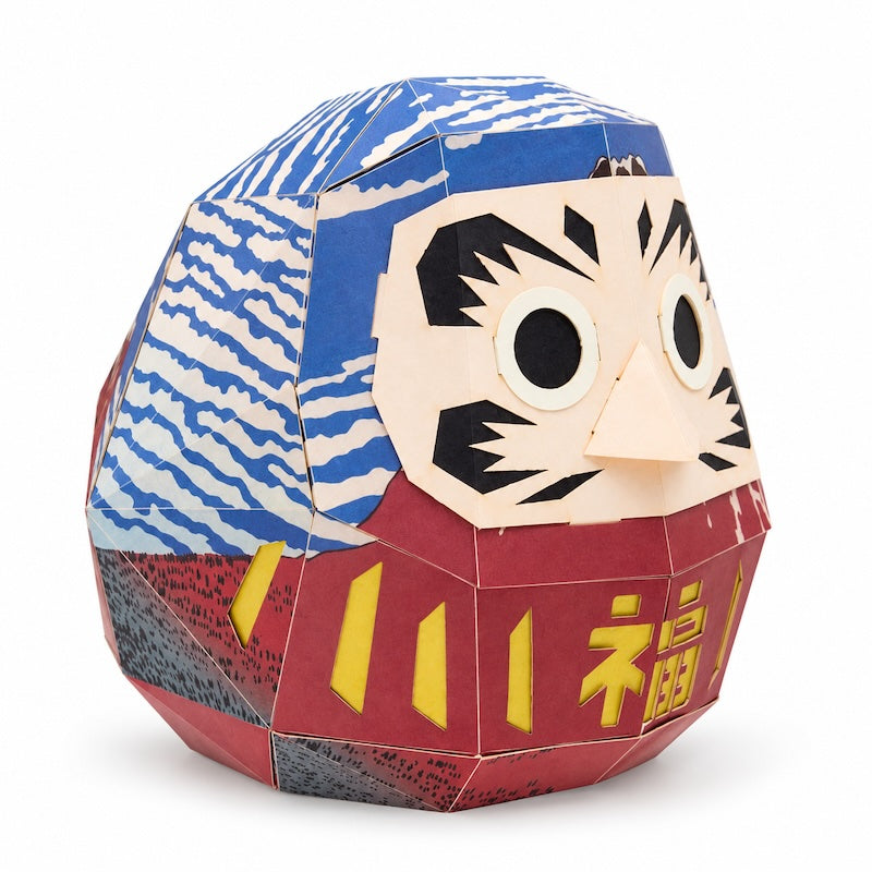 Japanse Papieren Bouwset - Daruma
