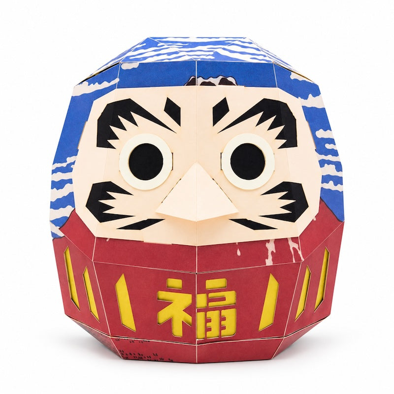 Japanse Papieren Bouwset - Daruma