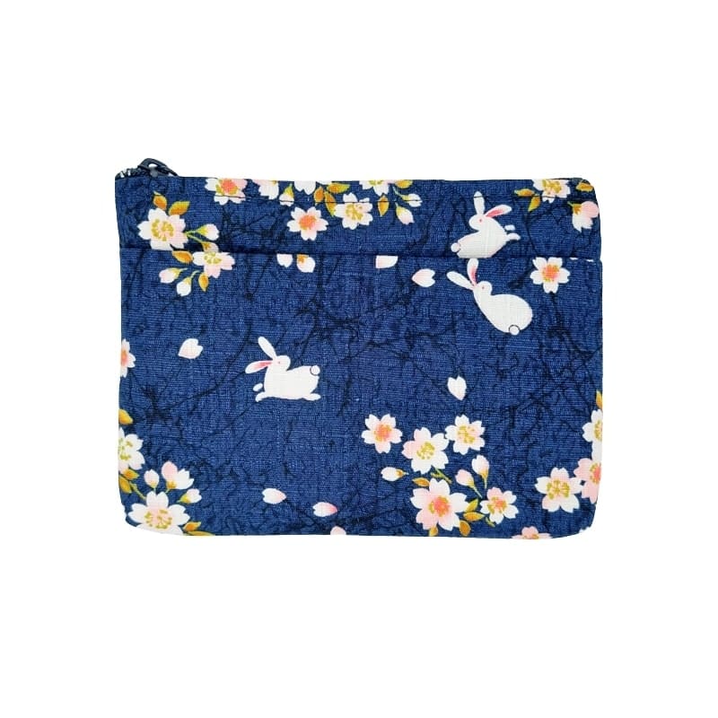 Japanse Portemonnee – Usagi Sakura Blauw