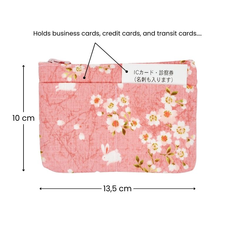 Japanse Portemonnee – Usagi Sakura Roze