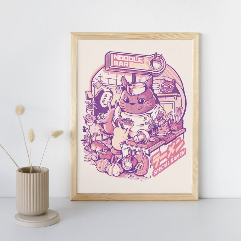 Japanse Poster - Noodle Bar A3