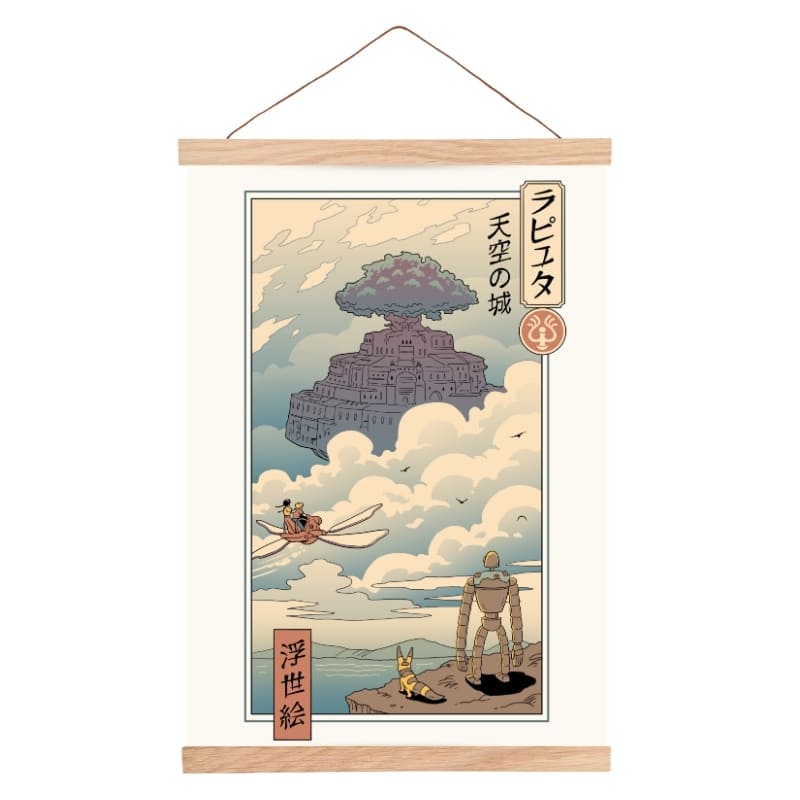 Japanse Poster - Ukiyo-e Laputa A3