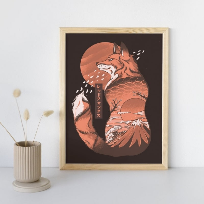 Japanse Poster - Vos A3