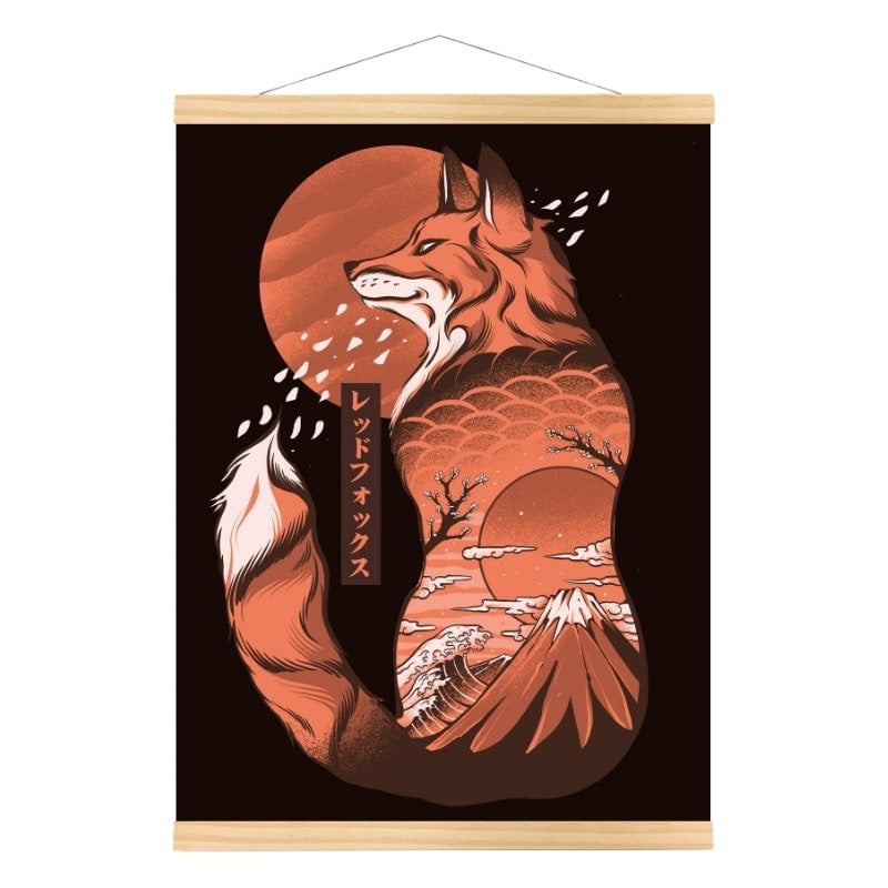 Japanse Poster - Vos A3