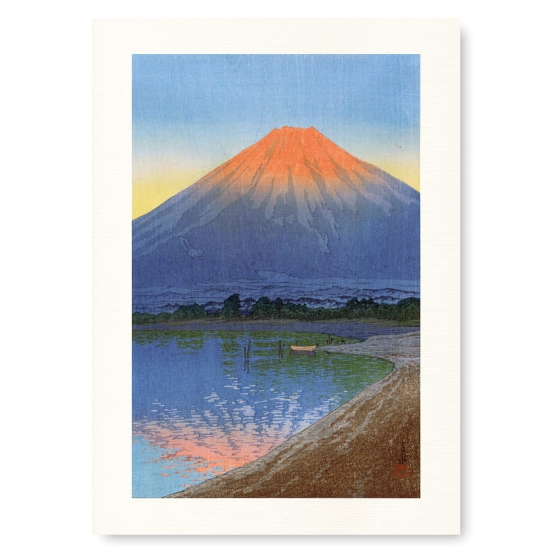 Japanse Poster - Yamanaka Meer A3