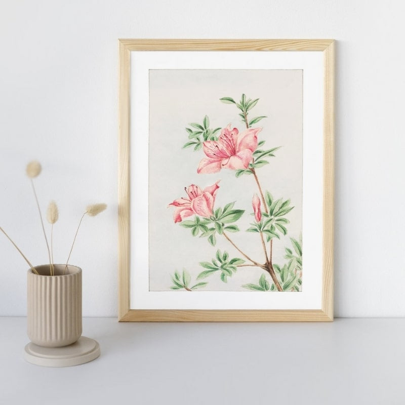 Japanse Prent - Azalea A3