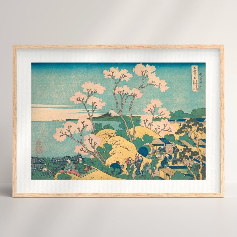 Japanse Prent - Shinagawa A3