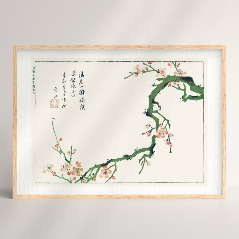 Japanse Prent - Ume no Eda A3