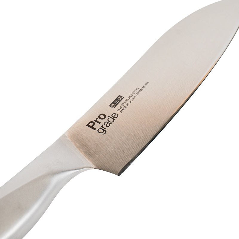 Japanse Prograde Santoku Mes van Roestvrij Staal