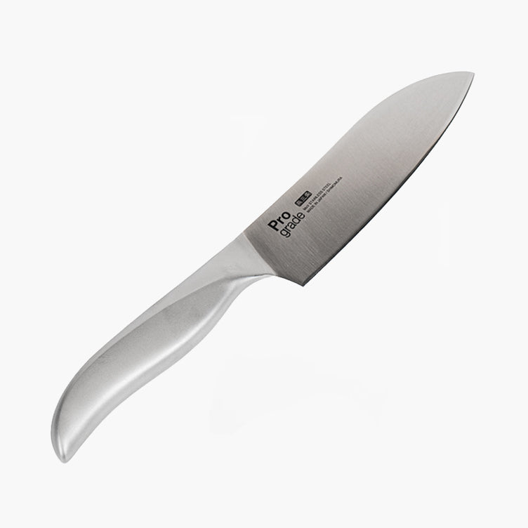Japanse Prograde Santoku Mes van Roestvrij Staal