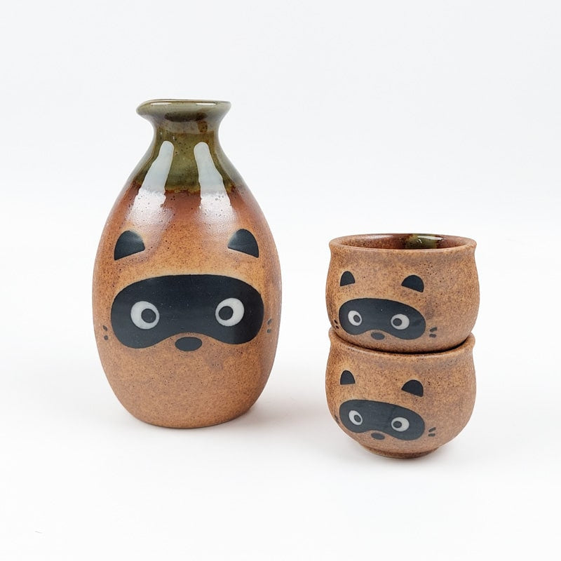 Japanse Sake Set - Tanuki