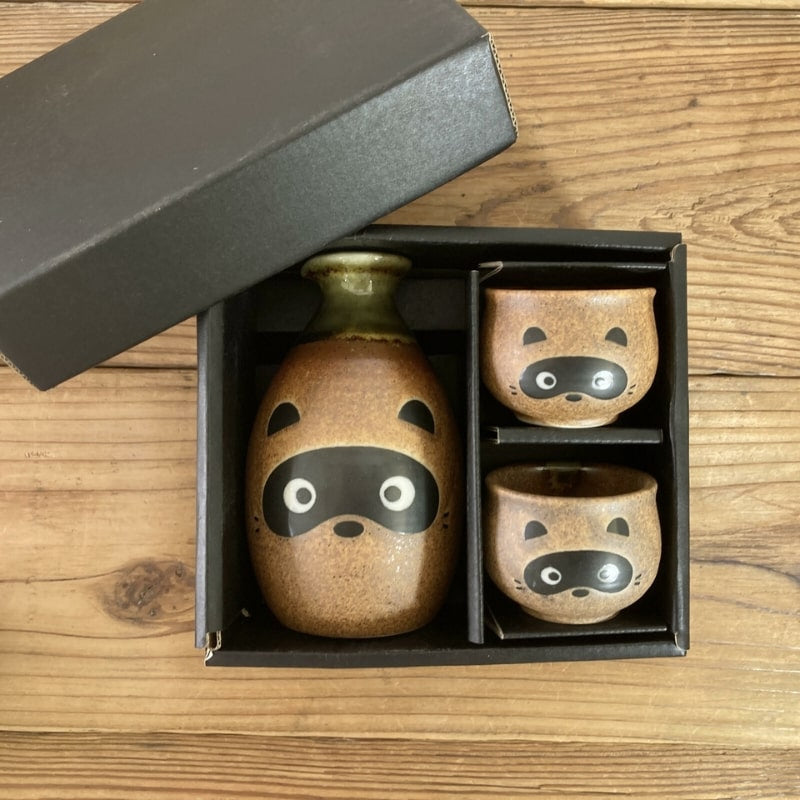 Japanse Sake Set - Tanuki
