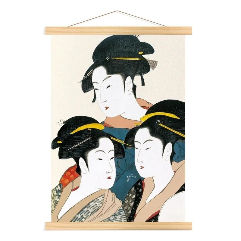 Japanse Schilderkunst - Drie Schoonheden