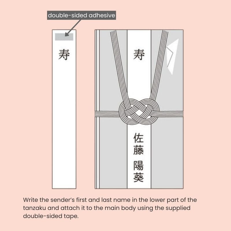 Japanse Shugi-Bukuro Envelop – Rood & Goud