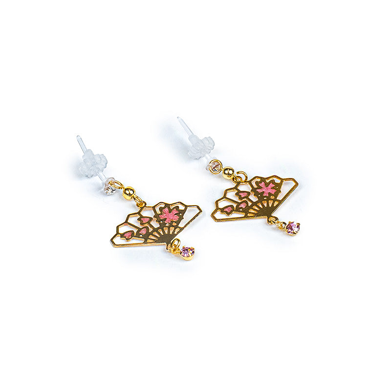 Japanse Sieradenset Oorbellen & Ketting - Hanami