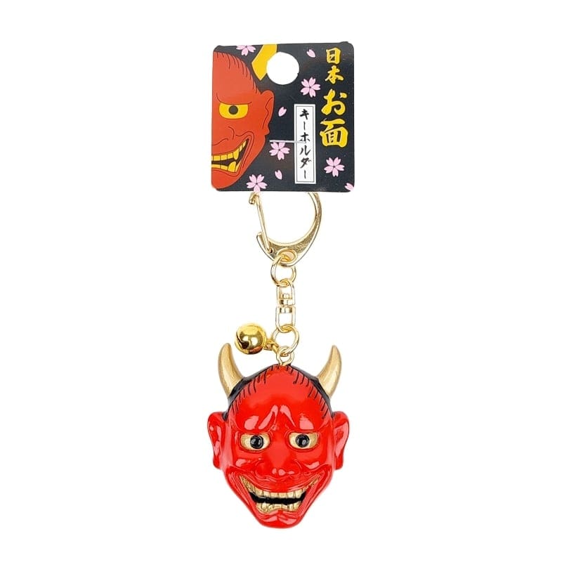 Japanse Sleutelhanger - Hannya Masker