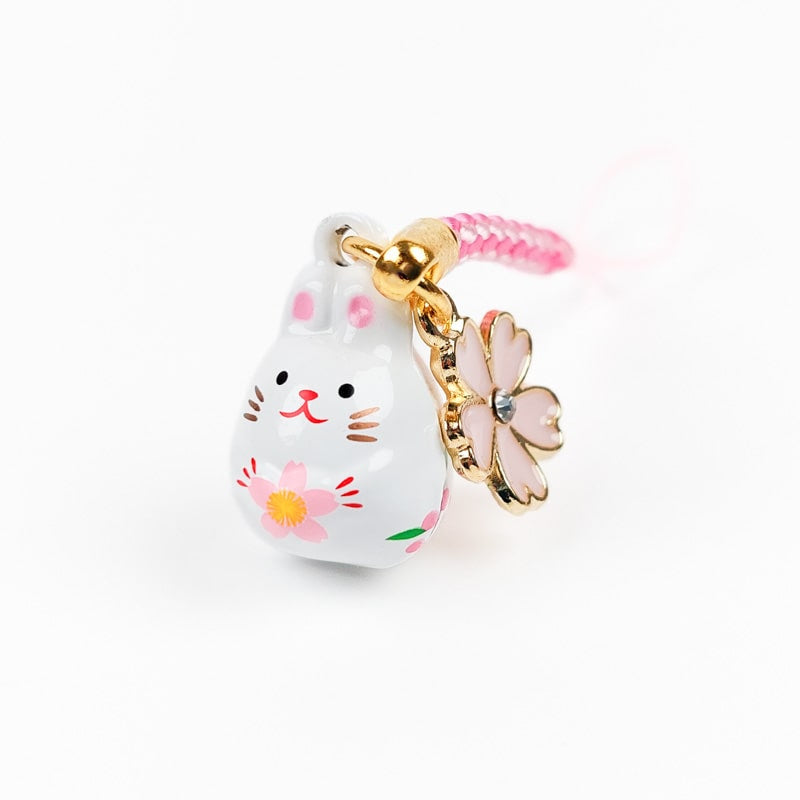Japanse Sleutelhanger - Konijn en Sakura