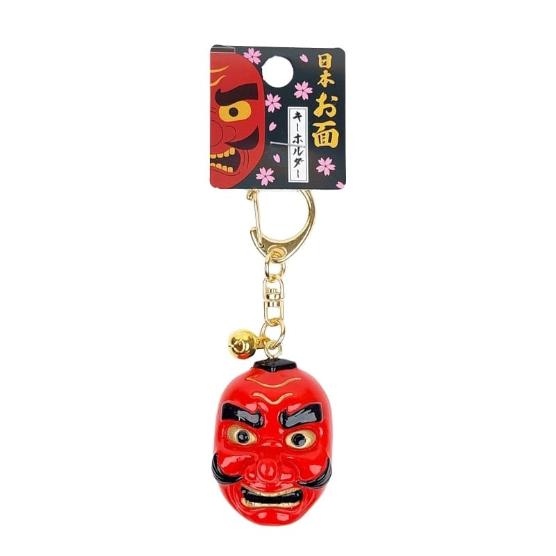 Japanse Sleutelhanger - Tengu Masker