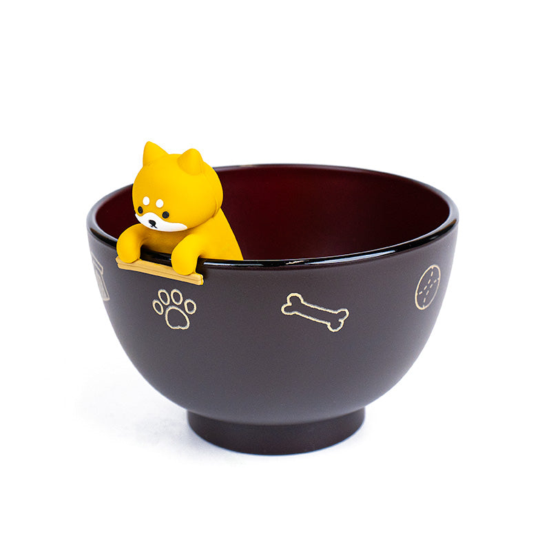 Japanse Soepkom & Eetstokjeshouder - Shiba Inu