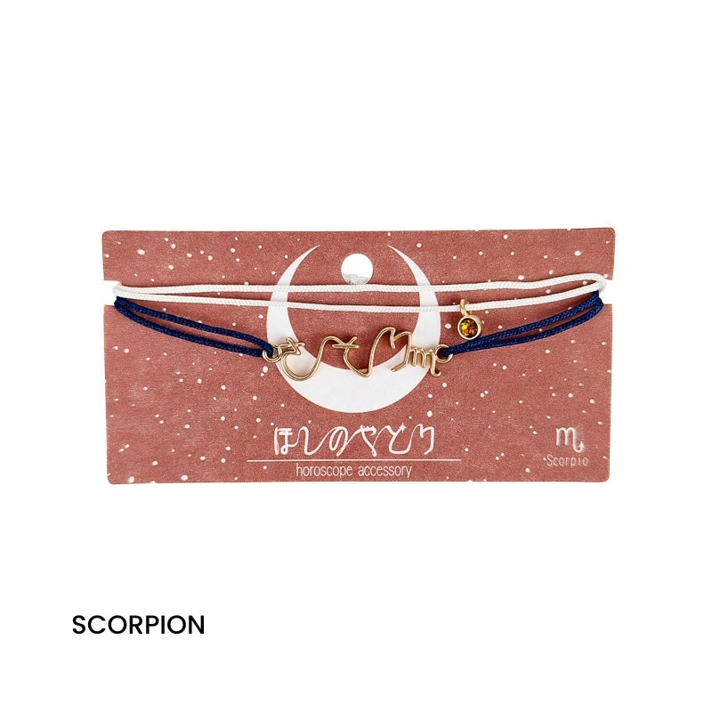 Japanse Sterrenbeeld Armband Schorpioen