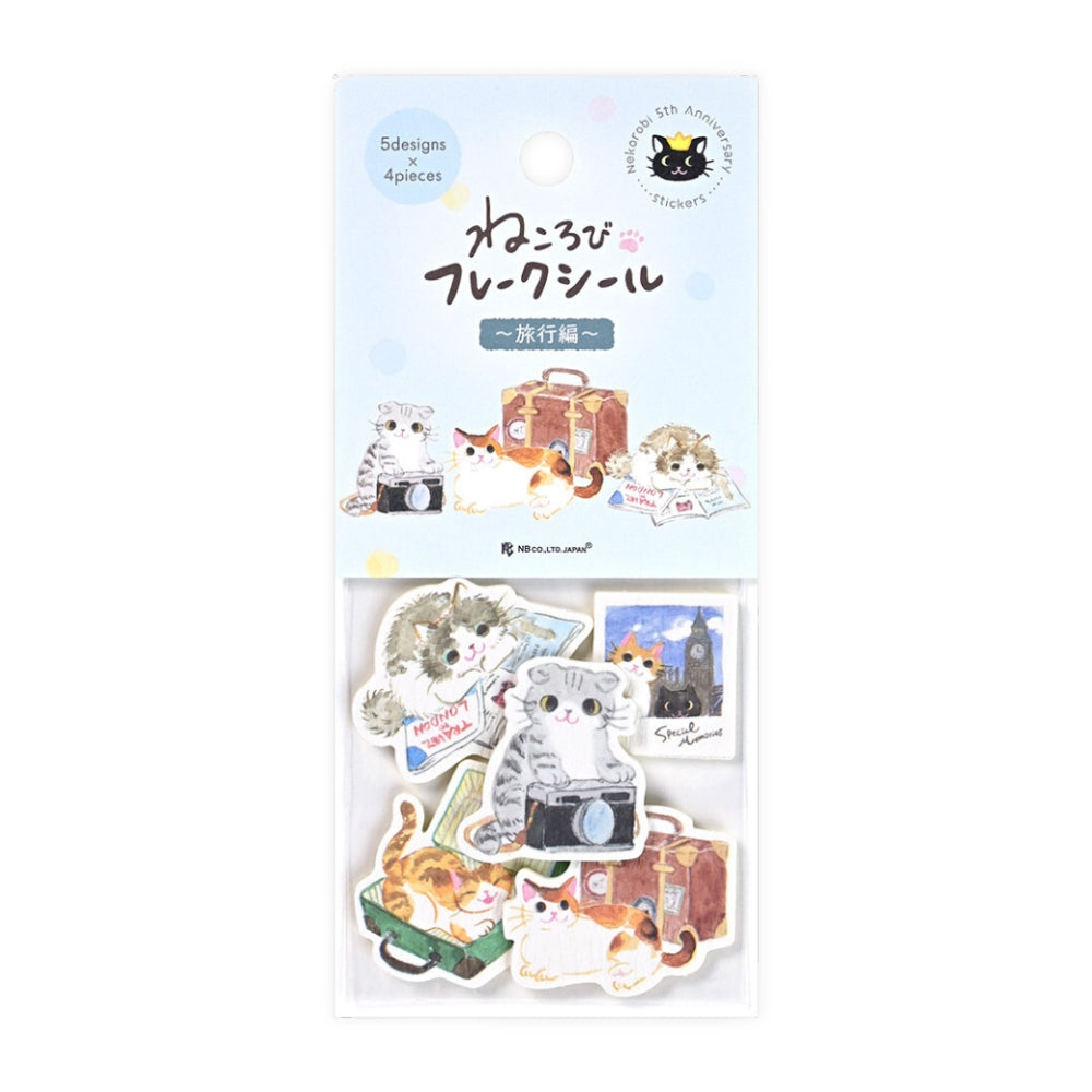 Japanse Stickers - Reizende Katten