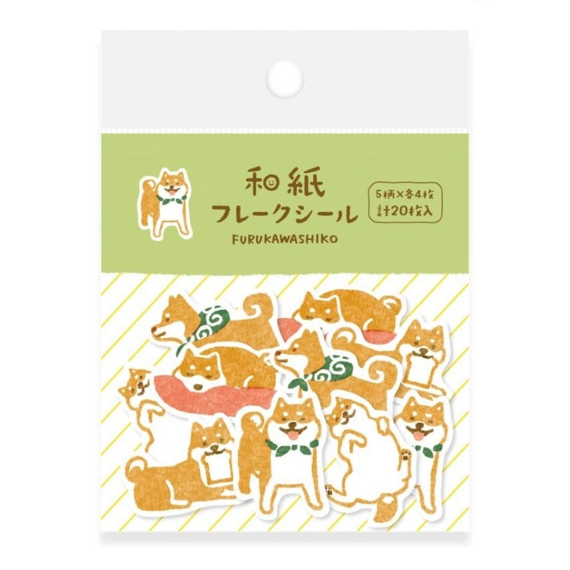 Japanse Stickers - Shiba Hond