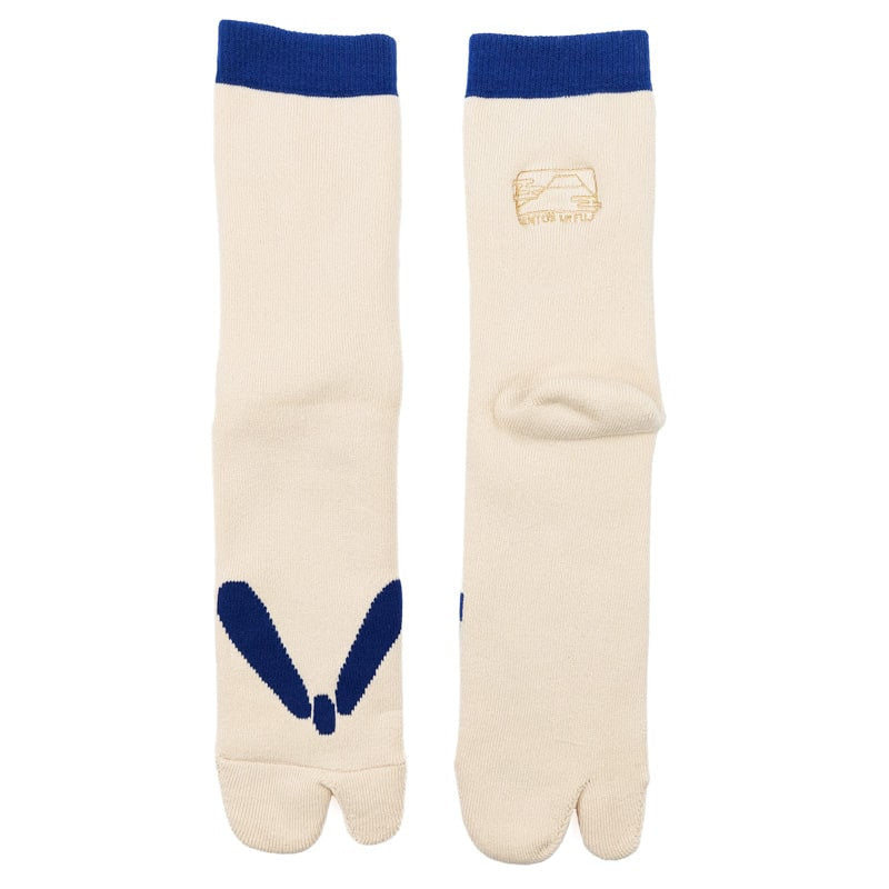Japanse Teenslipper Sokken - Beige EU 37-42