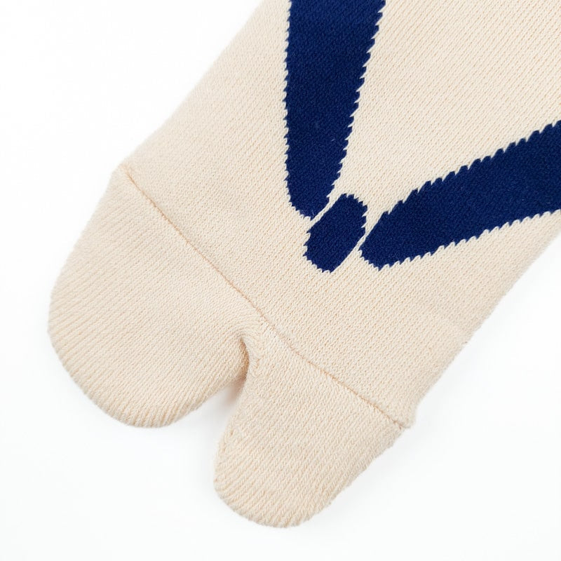 Japanse Teenslipper Sokken - Beige EU 37-42