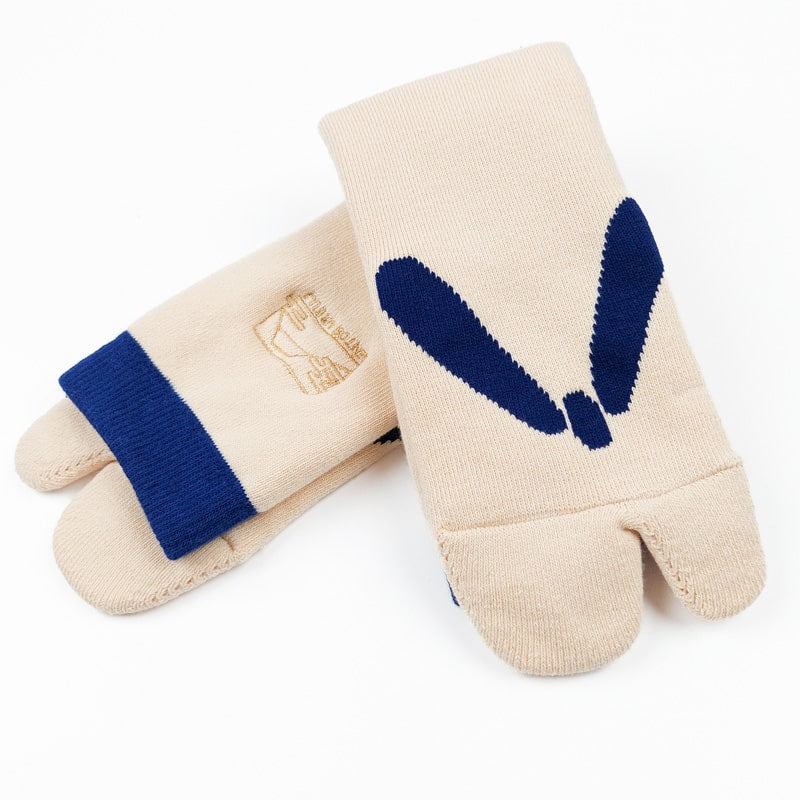 Japanse Teenslipper Sokken - Beige EU 37-42