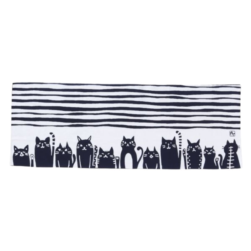 Japanse Tenugui - Katten