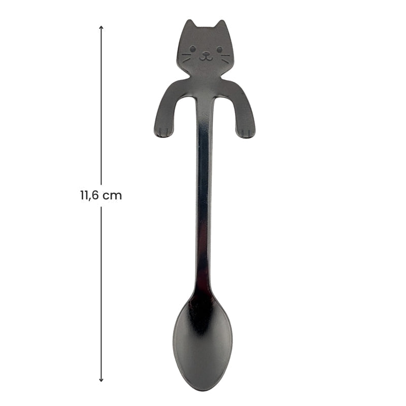 Japanse Theelepel - Zwarte Kat