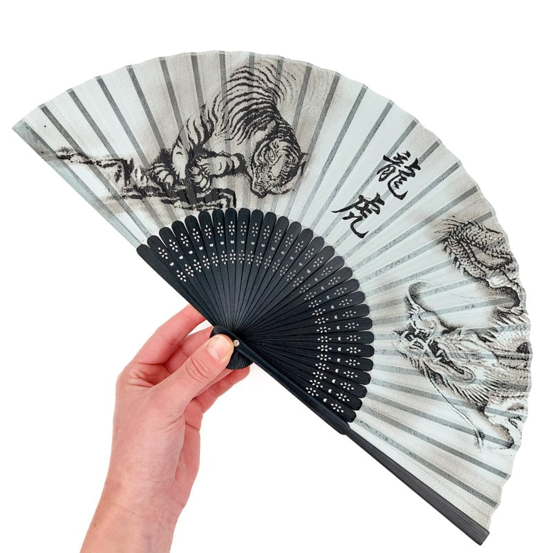 Japanse Waaier – Tijger & Draak