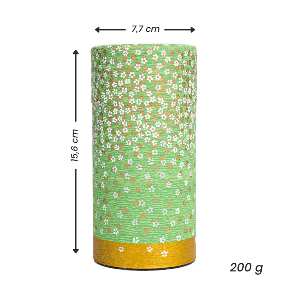 Japanse Washi Theebus - Hanazono Groen