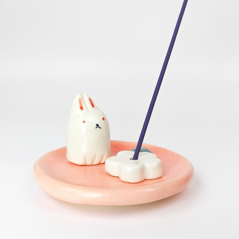 Japanse Wierookhouder - Konijn