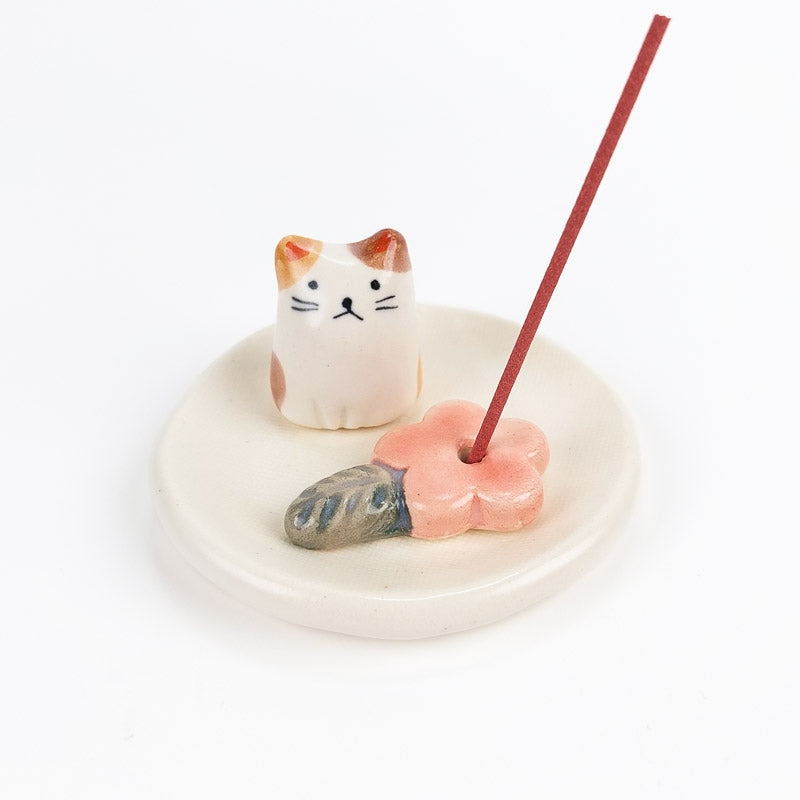 Japanse Wierookhouder - Neko Sakura