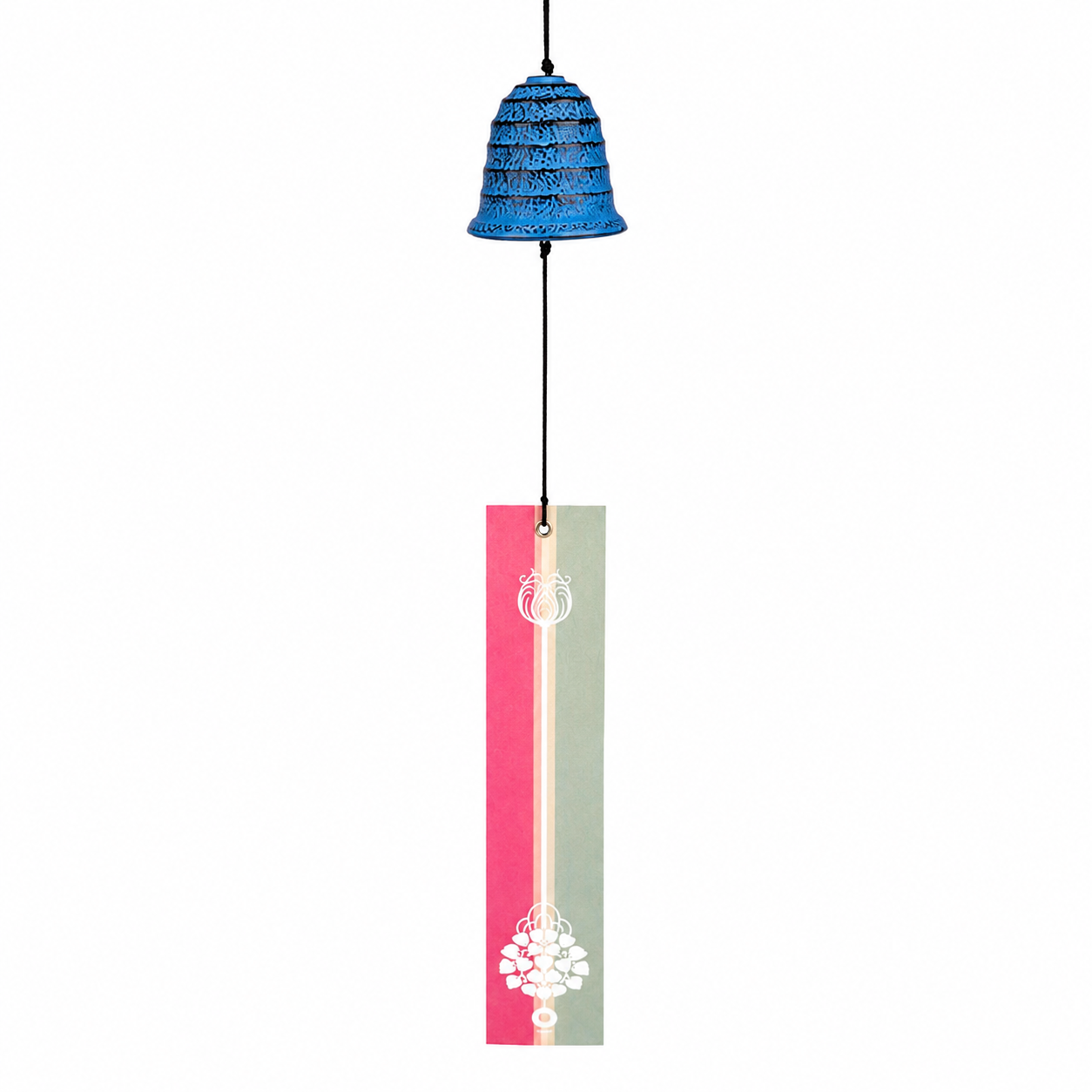 Japanse Windgong Fūrin – Hamon Gietijzer Blauw