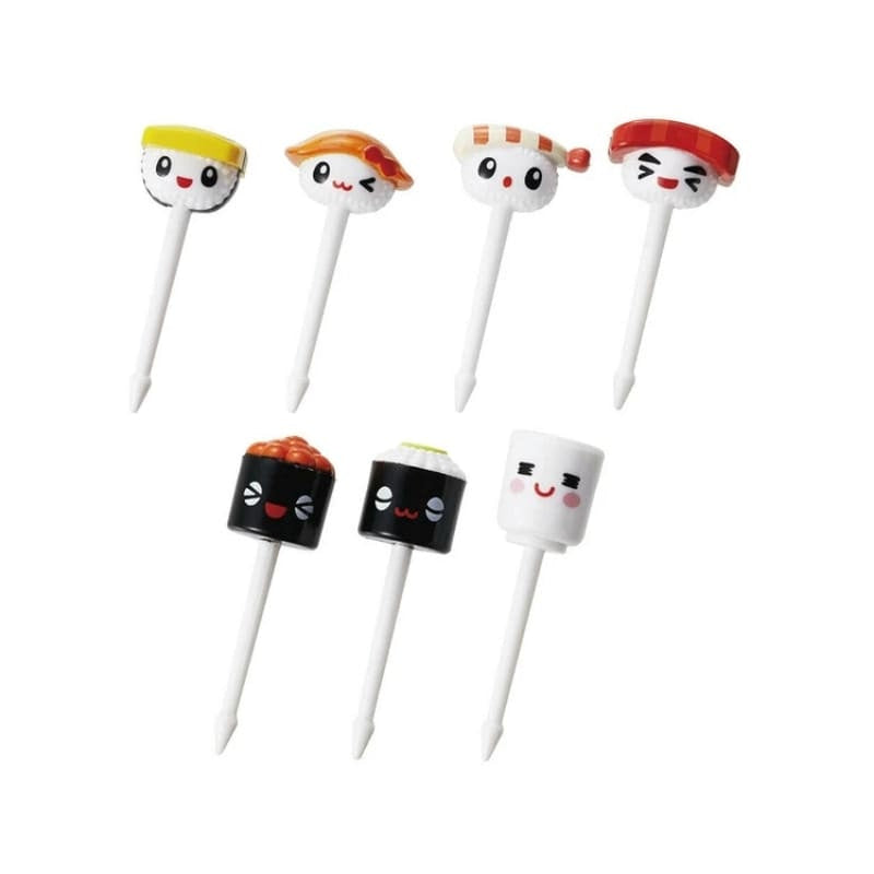 Kawaii Bento Sushi Prikkers