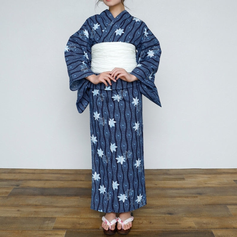 Kimono Blauw - Dames
