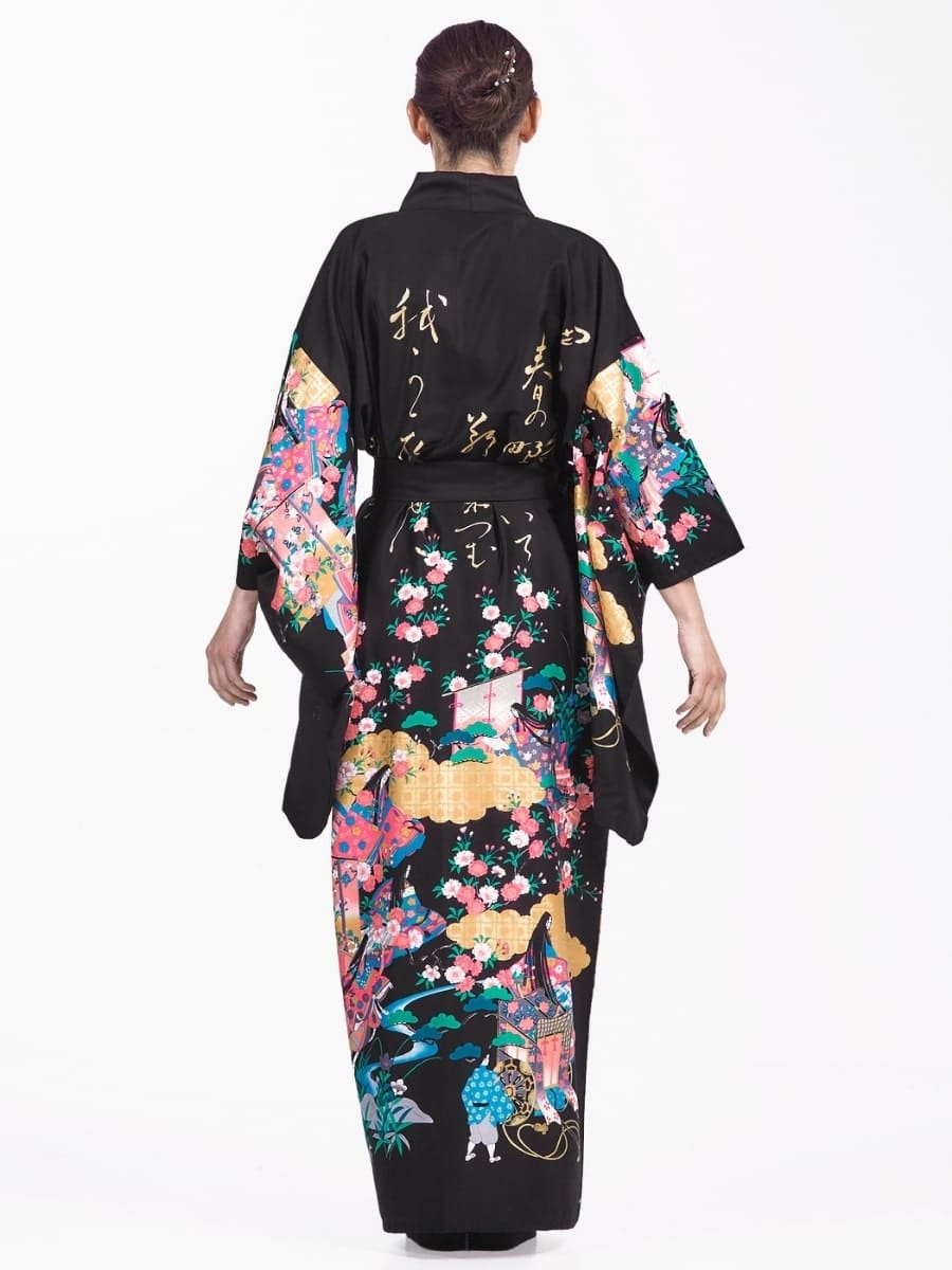 Kimono Dames – Furisode-stijl One size