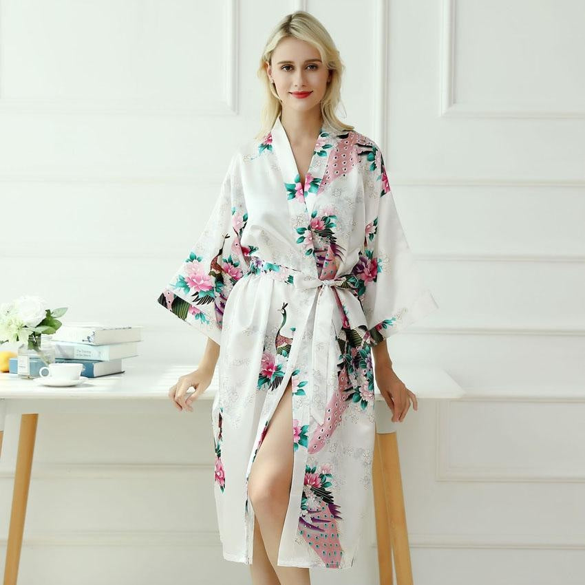 Kimono Pyjama - Wit S
