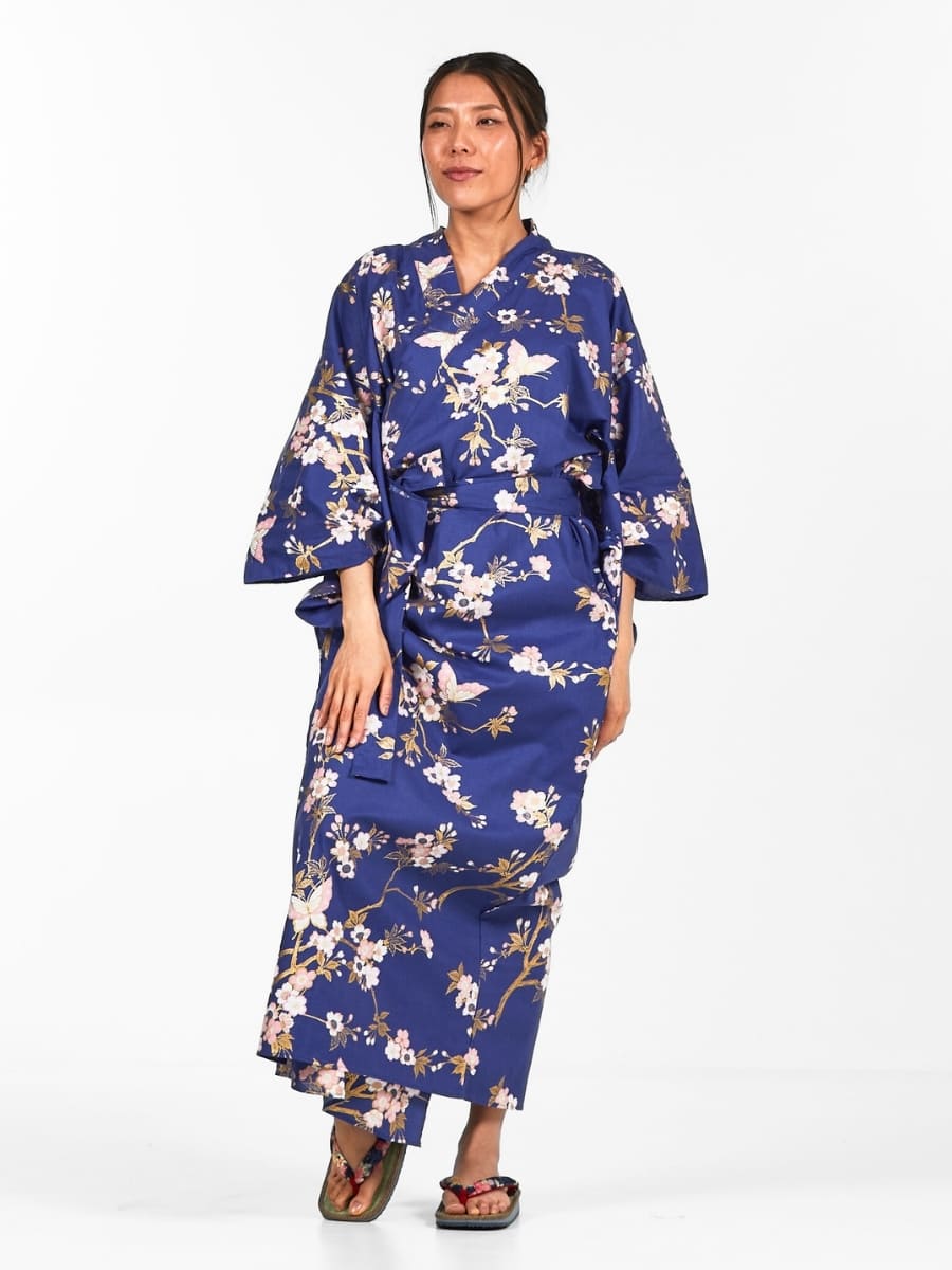 Kimono Yukata Dames - Sakura to Chō