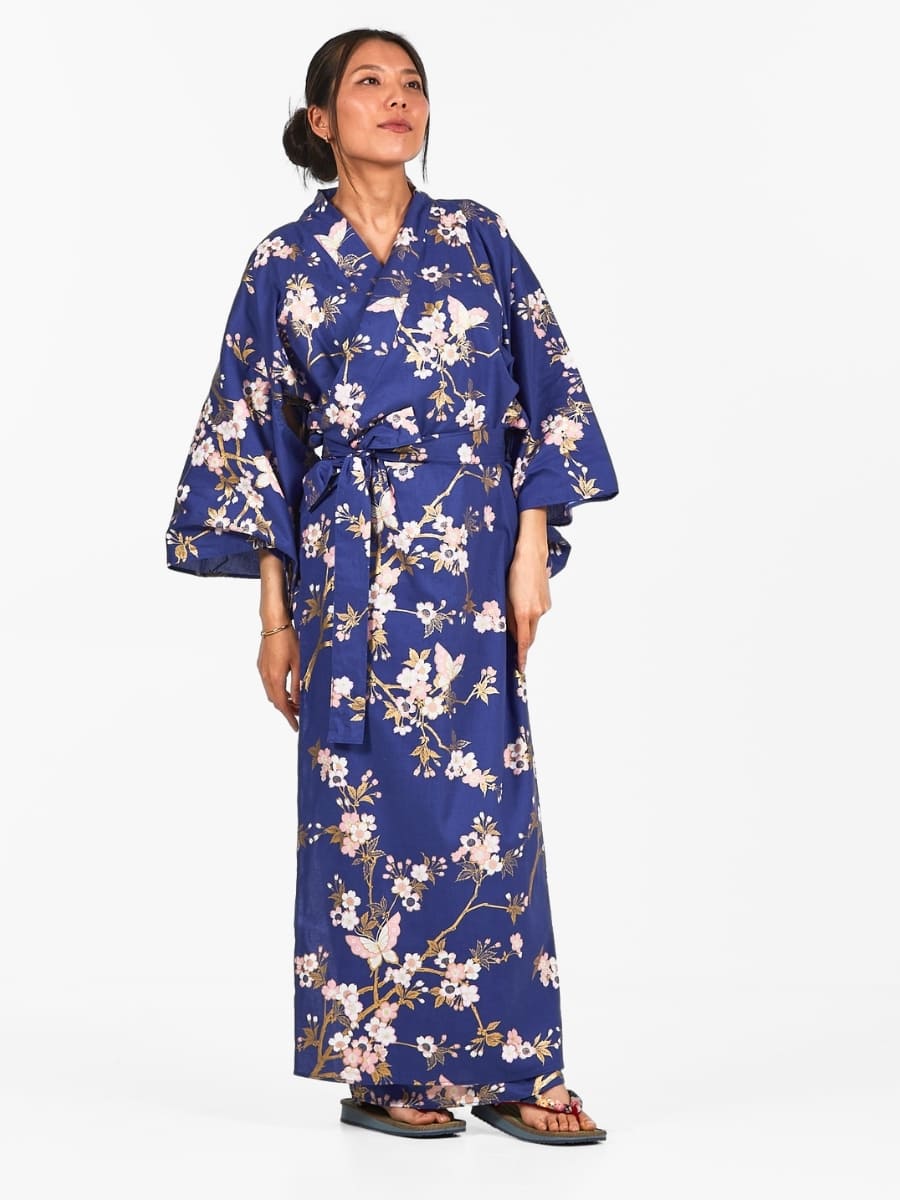 Kimono Yukata Dames - Sakura to Chō