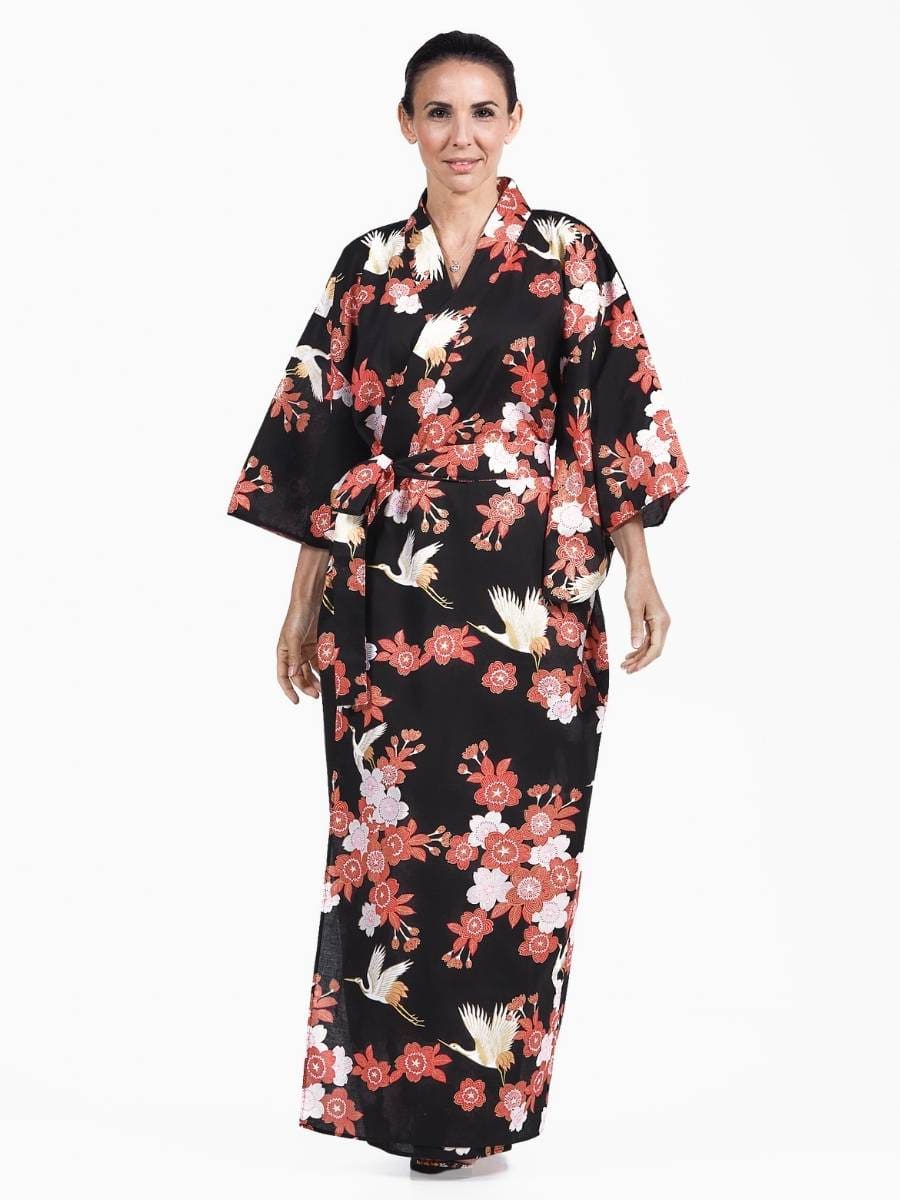 Kimono Yukata Dames – Tsuru to Ouka