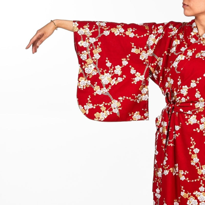 Dameskimono Shiraume Yukata