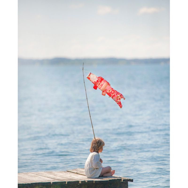 Koinobori Bloemen Kimono - 70 cm