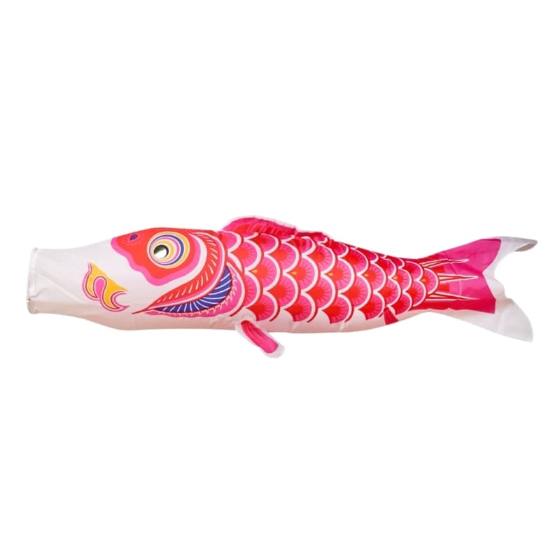 Traditionele roze Japanse Koinobori 150 cm