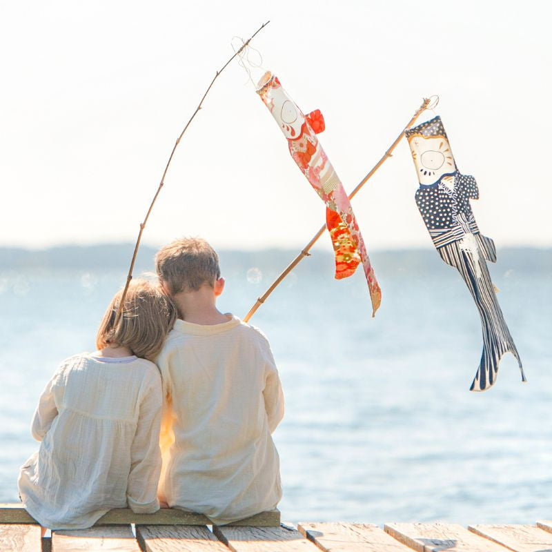 Koinobori Kimono Fleuri (S)