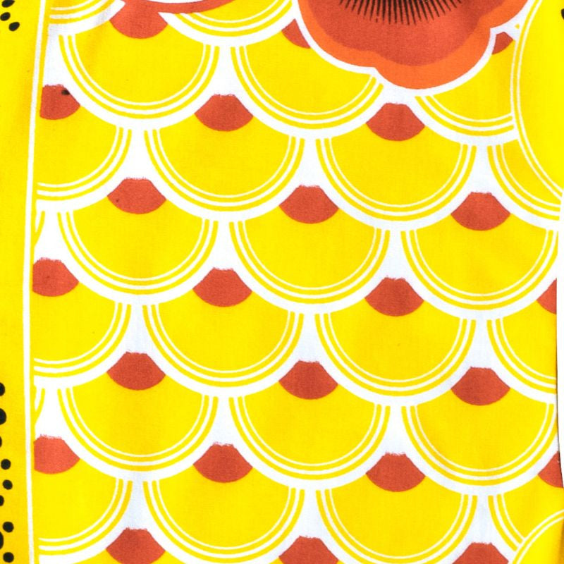 Koinobori Traditioneel Geel - 70 cm